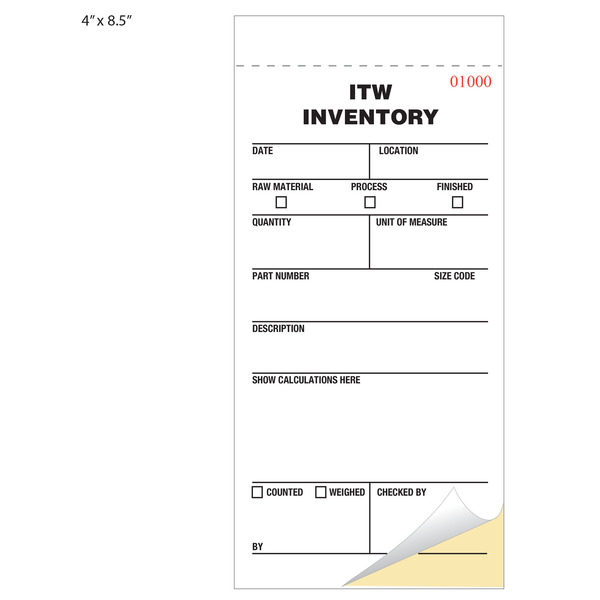 Custom Printed Inventory Tags St Louis Tag