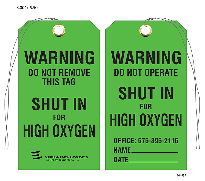Custom Medical Device & Equipment Tags St. Louis Tag