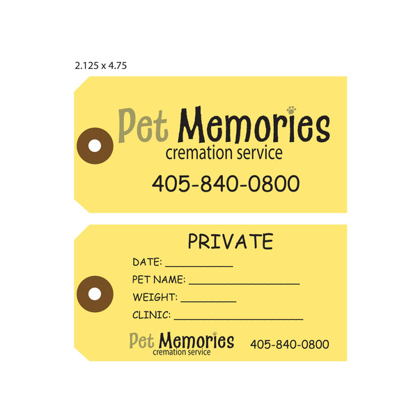 Toe Tags Custom Hang Tags St. Louis Tag