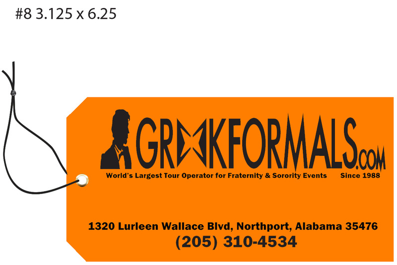 Custom Printed Merchandise / Retail Hang Tags St. Louis Tag