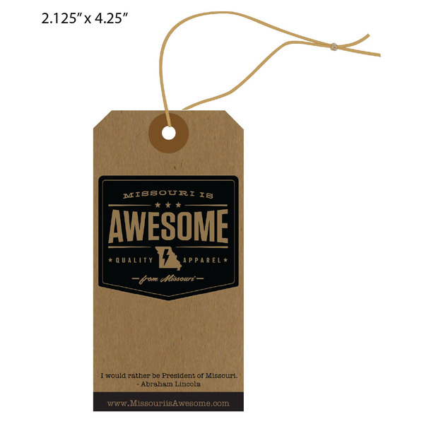 Custom Hang Tags For Clothing St Louis Tag