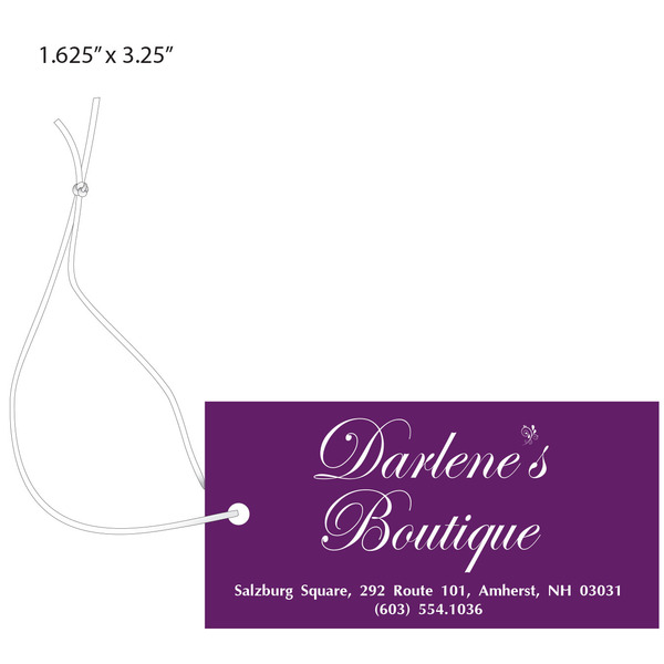 Custom Boutique Tags St. Louis Tag
