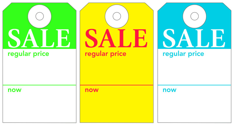 Pricing Tag  Printed Tags
