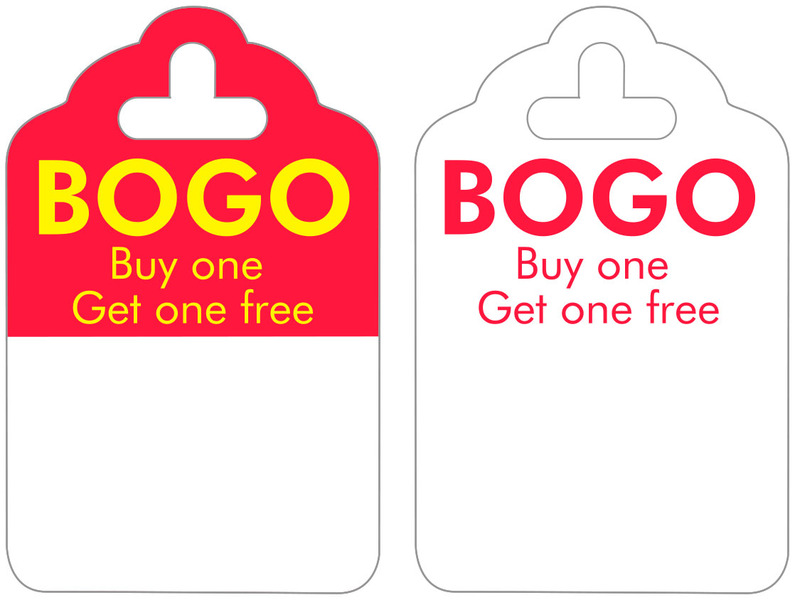 Custom BOGO Hang Tags St. Louis Tag