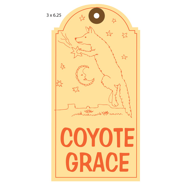 custom shape hang tags