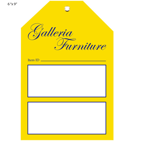 Custom Furniture Price Tags St. Louis Tag