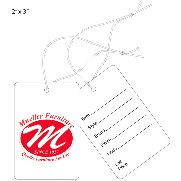 Custom Furniture Price Tags St. Louis Tag