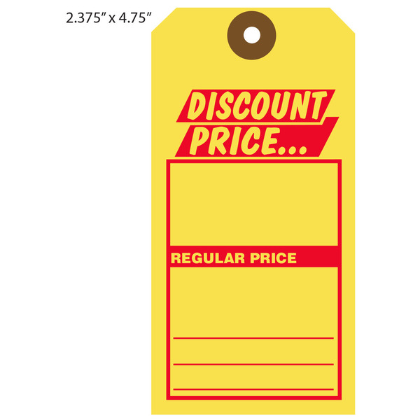 ST004 SPECIAL OFFER SALE TAGS SWING TICKETS LABELS x 100 