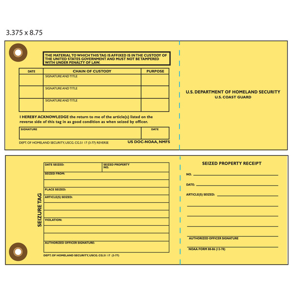 Custom Evidence Tags | St. Louis Tag