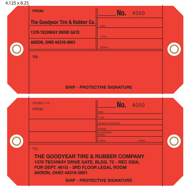 Shipping tags shop