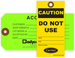 Custom Printed Industrial Tags