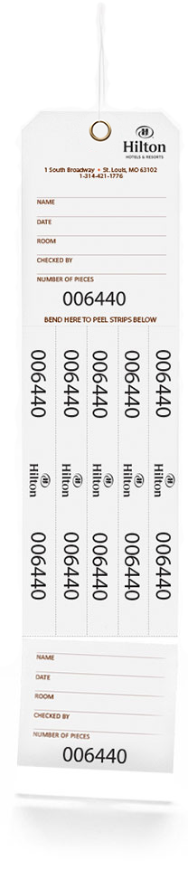 Luggage-Label Tag from St. Louis Tag